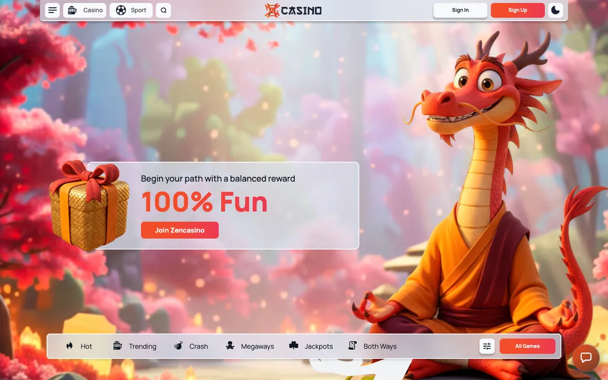 ZenCasino Review Header